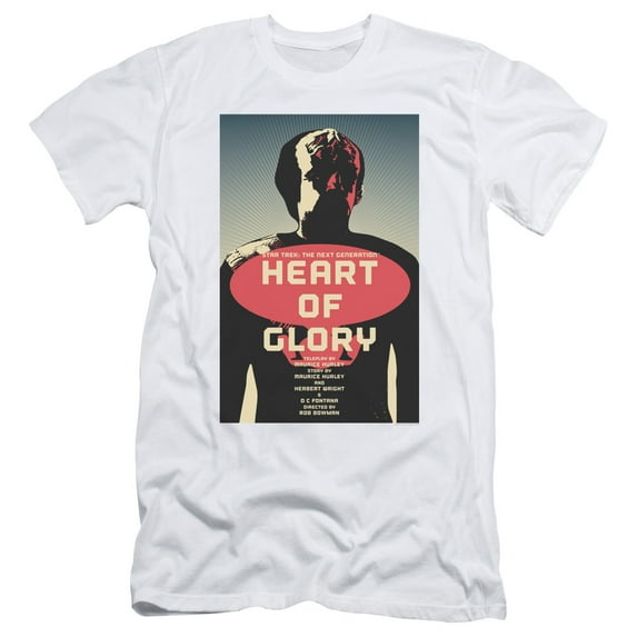 Star Trek Tng Season 1 Episode 20 Adult 30/1 T-Shirt White