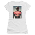 thumbnail image 1 of Star Trek Tng Season 1 Episode 20 Junior Women's Sheer T-Shirt White, 1 of 1