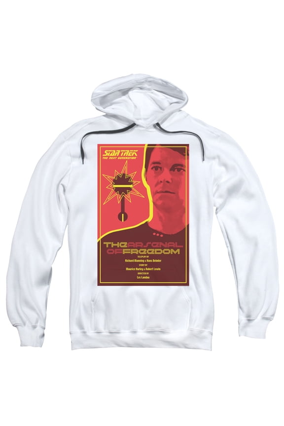 Star Trek - Tng Season 1 Episode 21 - Pull-Over Hoodie - Large