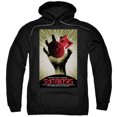 thumbnail image 1 of Star Trek Tng Season 1 Episode 22 Adult Pullover Hoodie Sweatshirt Black, 1 of 1