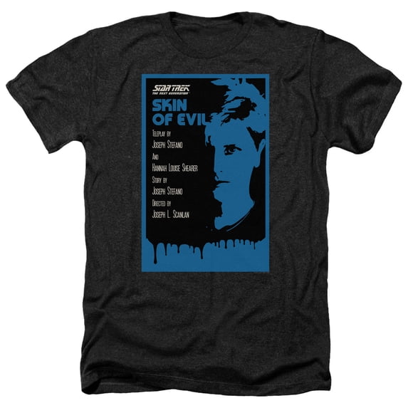 Star Trek - Tng Season 1 Episode 23 - Heather Short Sleeve Shirt - Large