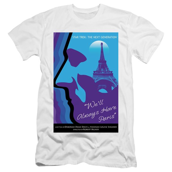 Star Trek Tng Season 1 Episode 24 Adult 30/1 T-Shirt White