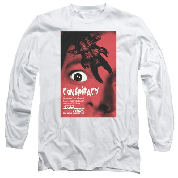 Star Trek - Tng Season 1 Episode 25 - Long Sleeve Shirt - Small