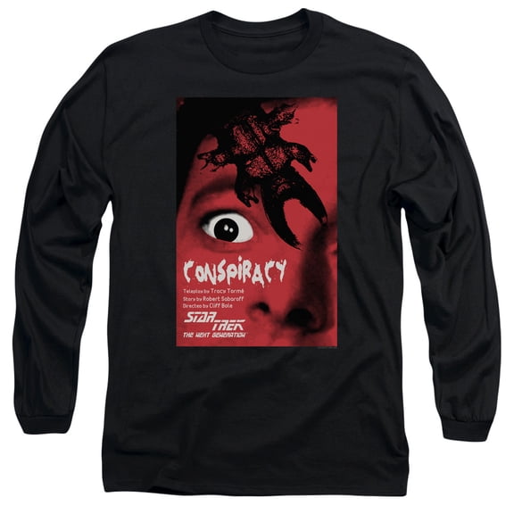 Star Trek - Tng Season 1 Episode 25 - Long Sleeve Shirt - X-Large