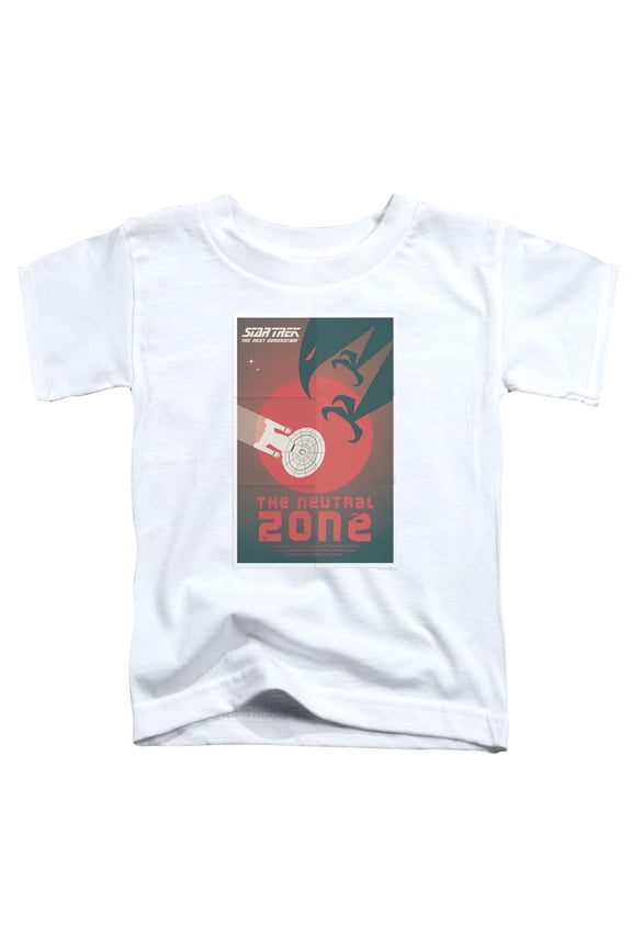 Star Trek - Tng Season 1 Episode 26 - Toddler Short Sleeve Shirt - 3T