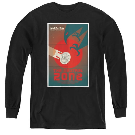 Star Trek - Tng Season 1 Episode 26 - Youth Long Sleeve Shirt - Large