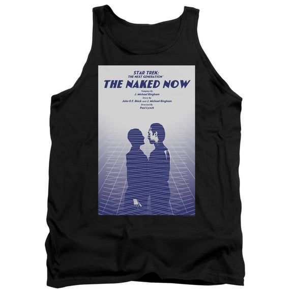 Star Trek Tng Season 1 Episode 3 Adult Tank Top Black