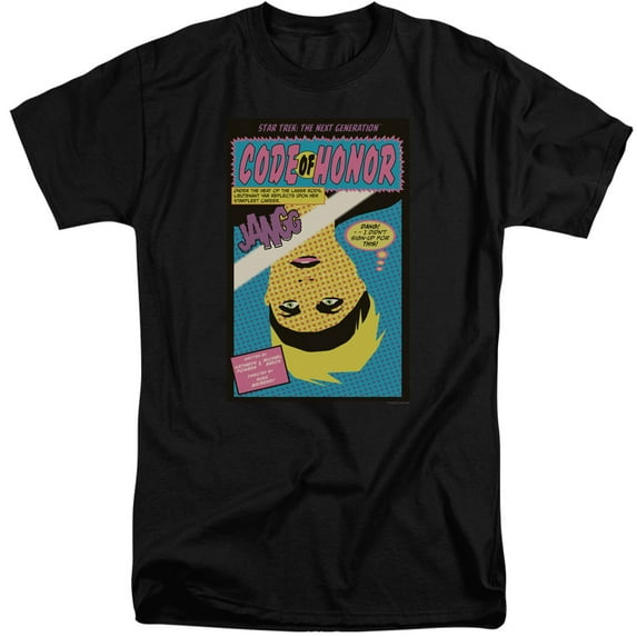Star Trek - Tng Season 1 Episode 4 - Tall Fit Short Sleeve Shirt - X-Large