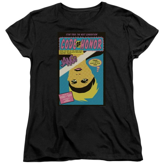 Star Trek - Tng Season 1 Episode 4 - Women's Short Sleeve Shirt - Small