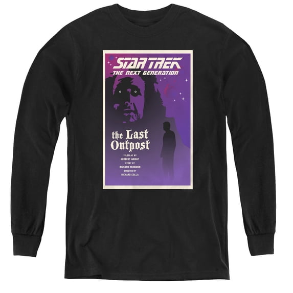 Star Trek - Tng Season 1 Episode 5 - Youth Long Sleeve Shirt - Small