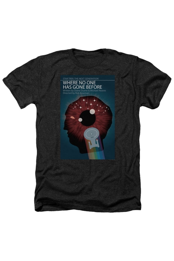 Star Trek - Tng Season 1 Episode 6 - Heather Short Sleeve Shirt - Medium