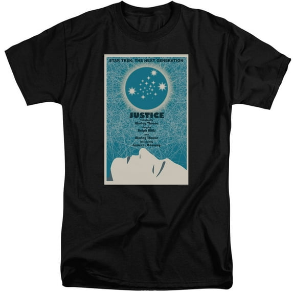 Star Trek - Tng Season 1 Episode 8 - Tall Fit Short Sleeve Shirt - X-Large