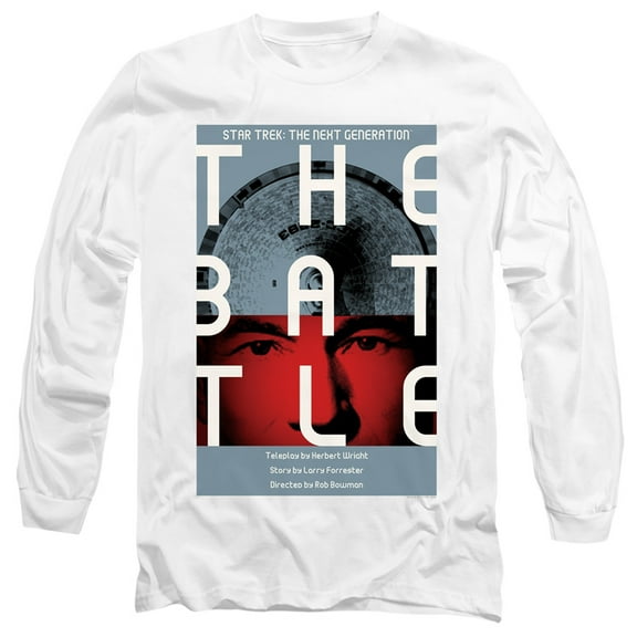 Star Trek Tng Season 1 Episode 9 Adult 18/1 T-Shirt White