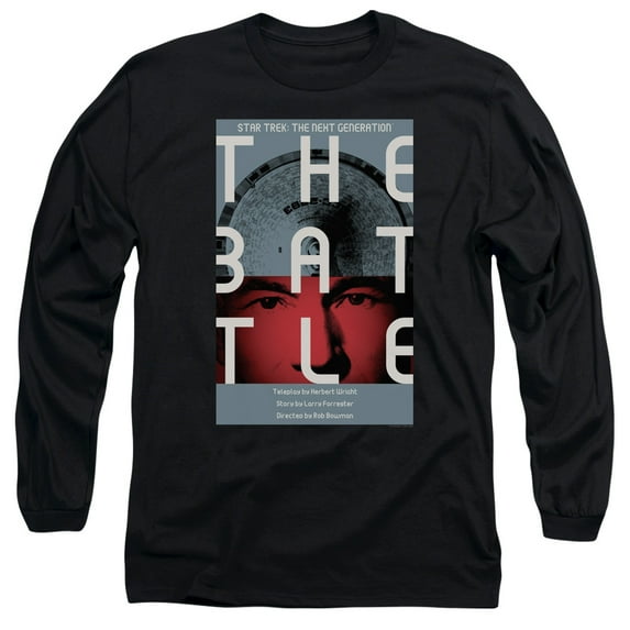 Star Trek - Tng Season 1 Episode 9 - Long Sleeve Shirt - XXX-Large