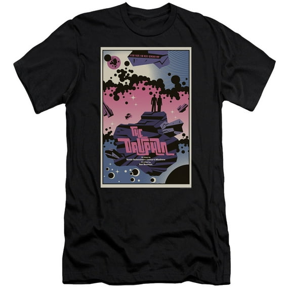 Star Trek Tng Season 2 Episode 10 Adult 30/1 T-Shirt Black