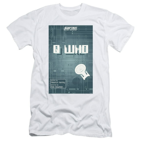 Star Trek Tng Season 2 Episode 16 Adult 30/1 T-Shirt White