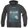 thumbnail image 1 of Star Trek Tng Season 2 Episode 16 Adult Heather Hoodie Sweatshirt Black, 1 of 1
