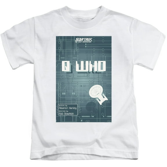 Star Trek Tng Season 2 Episode 16 Youth 18/1 T-Shirt White