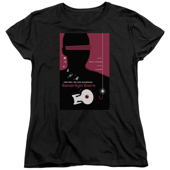 Star Trek - Tng Season 2 Episode 17 - Women's Short Sleeve Shirt - Large