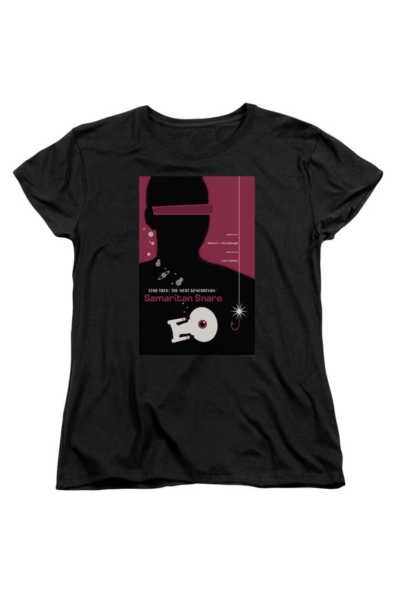 Star Trek - Tng Season 2 Episode 17 - Women's Short Sleeve Shirt - Medium