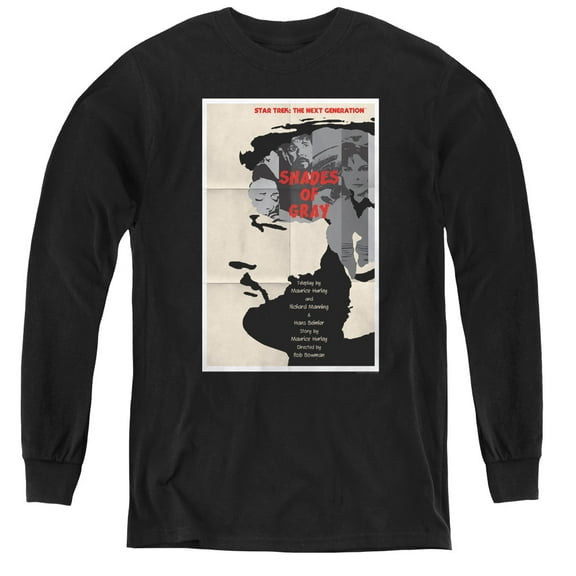 Star Trek - Tng Season 2 Episode 22 - Youth Long Sleeve Shirt - Large