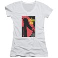 thumbnail image 1 of Star Trek Tng Season 2 Episode 4 Junior Women's V-Neck T-Shirt White, 1 of 1