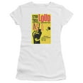 thumbnail image 1 of Star Trek Tng Season 2 Episode 5 Junior Women's Sheer T-Shirt White, 1 of 1