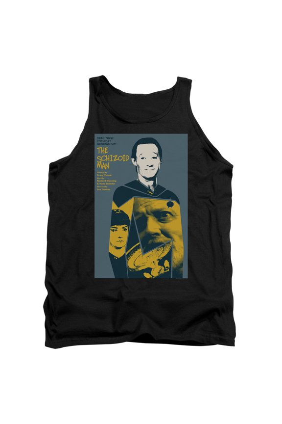 Star Trek Tng Season 2 Episode 6 Adult Tank Top Black