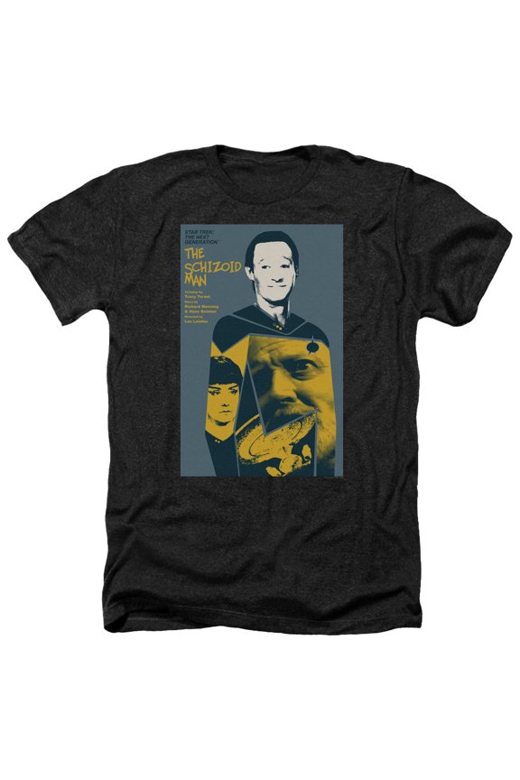 Star Trek - Tng Season 2 Episode 6 - Heather Short Sleeve Shirt - Small