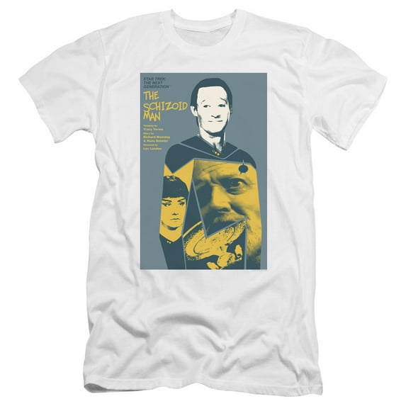 Star Trek - Tng Season 2 Episode 6 - Premium Slim Fit Short Sleeve Shirt - X-Large