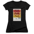 thumbnail image 1 of Star Trek Tng Season 2 Episode 7 Junior Women's V-Neck T-Shirt Black, 1 of 1