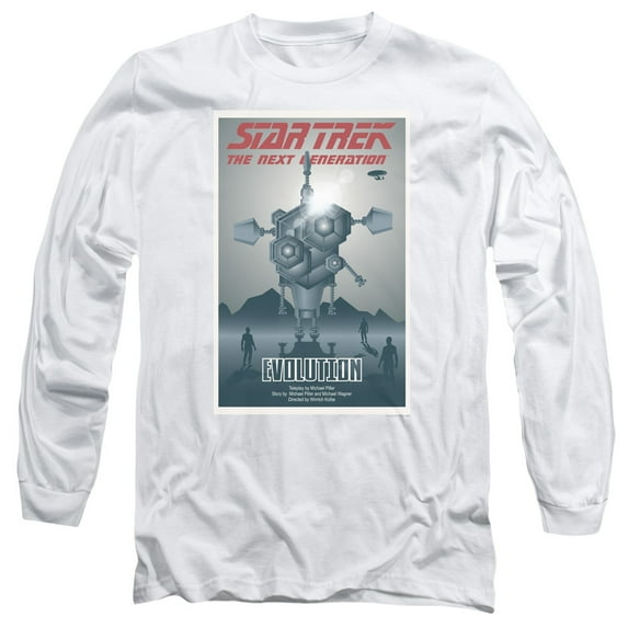 Star Trek Tng Season 3 Episode 1 Adult 18/1 T-Shirt White