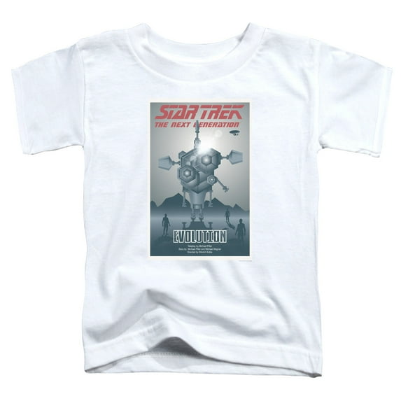 Star Trek - Tng Season 3 Episode 1 - Toddler Short Sleeve Shirt - 3T