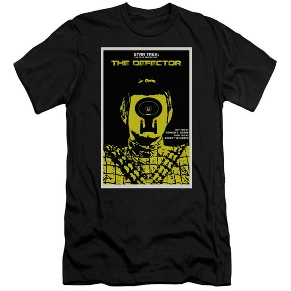 Star Trek Tng Season 3 Episode 10 Adult 30/1 T-Shirt Black
