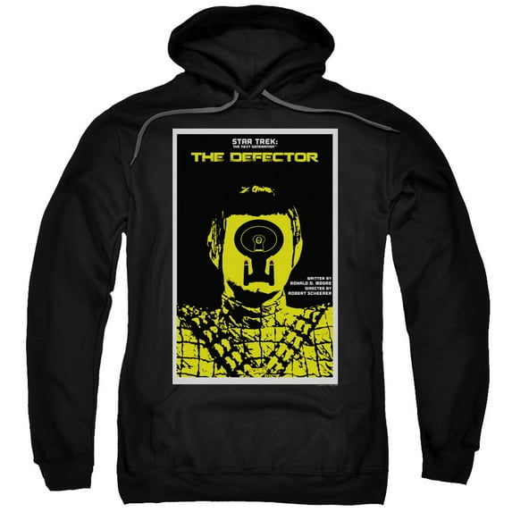 Star Trek Tng Season 3 Episode 10 Adult Pullover Hoodie Sweatshirt Black