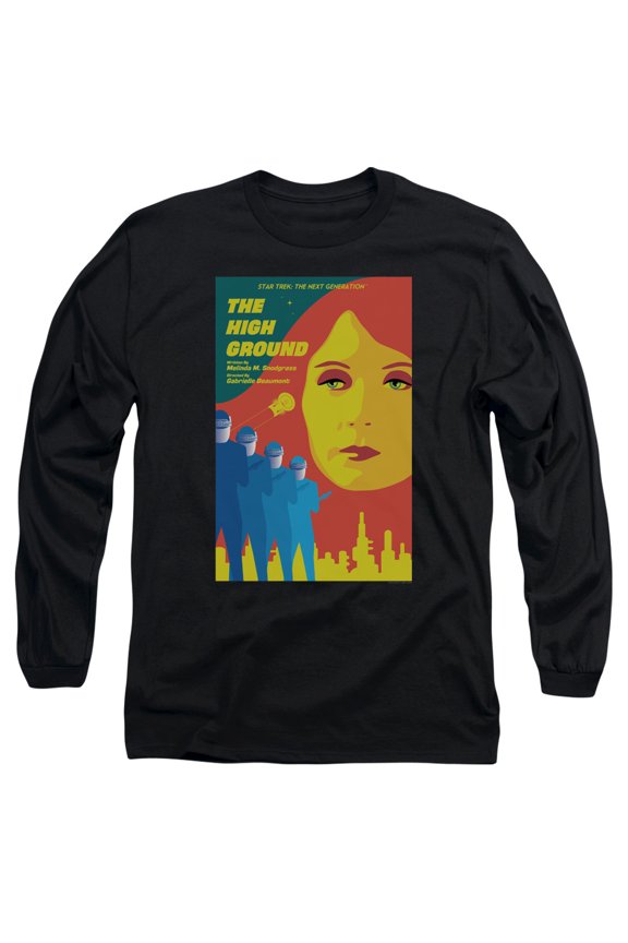 Star Trek - Tng Season 3 Episode 12 - Long Sleeve Shirt - Small