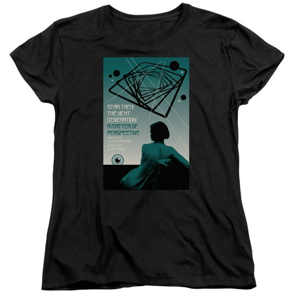 Star Trek - Tng Season 3 Episode 14 - Women's Short Sleeve Shirt - Medium