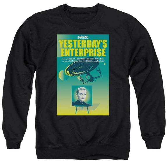 Star Trek Tng Season 3 Episode 15 Adult Crewneck Sweatshirt Black