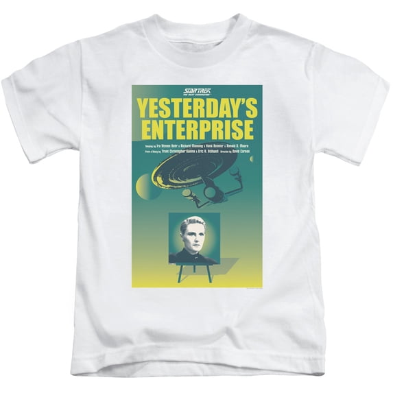 Star Trek Tng Season 3 Episode 15 Youth 18/1 T-Shirt White