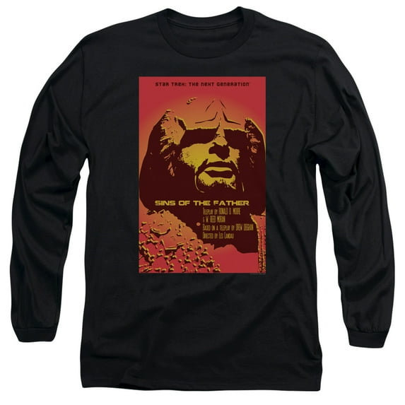 Star Trek - Tng Season 3 Episode 17 - Long Sleeve Shirt - Small