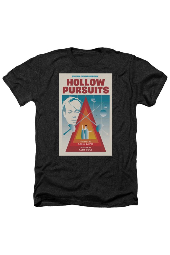 Star Trek - Tng Season 3 Episode 21 - Heather Short Sleeve Shirt - Large