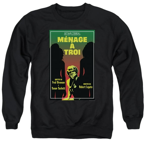 Star Trek - Tng Season 3 Episode 24 - Crewneck Sweatshirt - XXX-Large