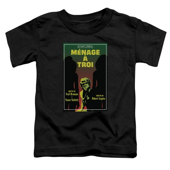 Star Trek - Tng Season 3 Episode 24 - Toddler Short Sleeve Shirt - 4T