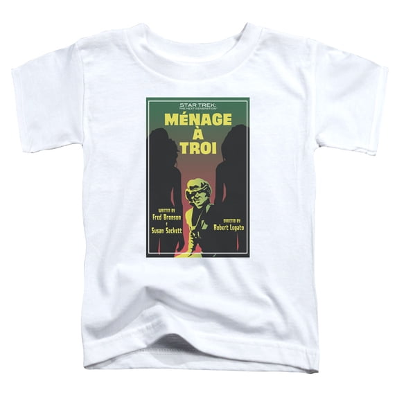 Star Trek - Tng Season 3 Episode 24 - Toddler Short Sleeve Shirt - 4T