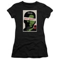thumbnail image 1 of Star Trek Tng Season 3 Episode 7 Junior Women's Sheer T-Shirt Black, 1 of 1