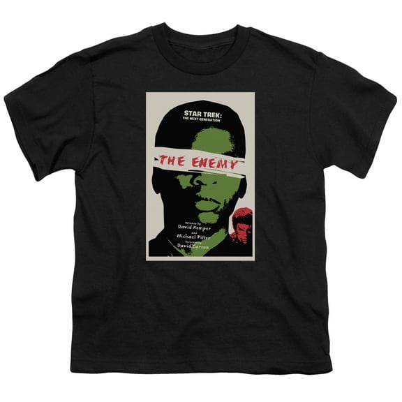 Star Trek - Tng Season 3 Episode 7 - Youth Short Sleeve Shirt - Large