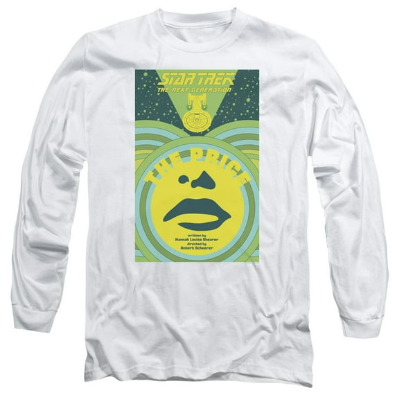 Star Trek Tng Season 3 Episode 8 Adult 18/1 T-Shirt White