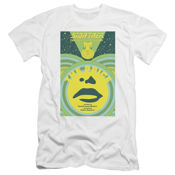 Star Trek - Tng Season 3 Episode 8 - Premium Slim Fit Short Sleeve Shirt - X-Large