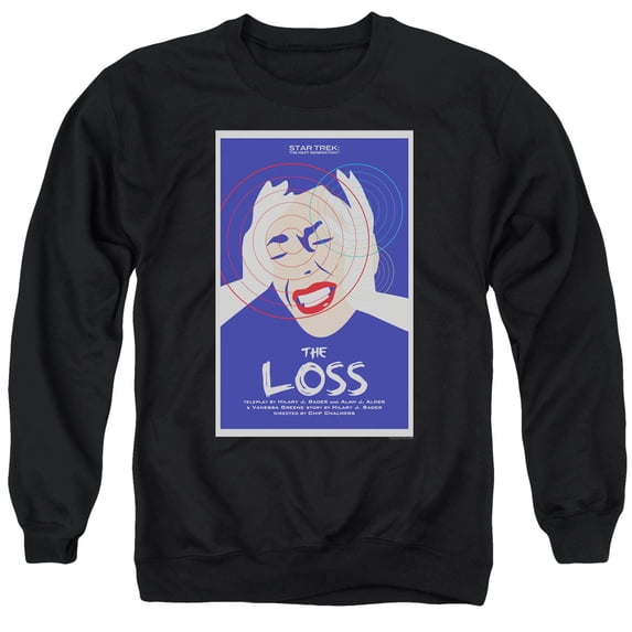 Star Trek Tng Season 4 Episode 10 Adult Crewneck Sweatshirt Black