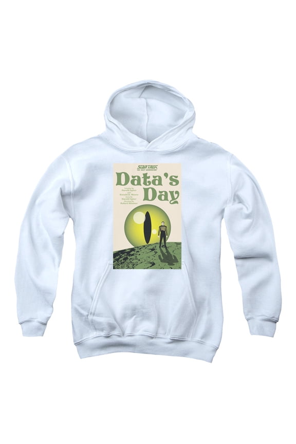 Star Trek - Tng Season 4 Episode 11 - Youth Hooded Sweatshirt - Large